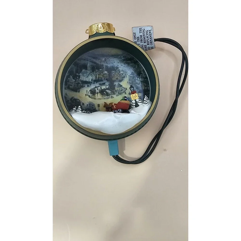 Hallmark Keepsake 1998 Ornament St Nicholas Circle Thomas Kinkade Christmas